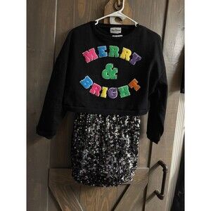 GIRLS 2 PIECE CHRISTMAS DRESS